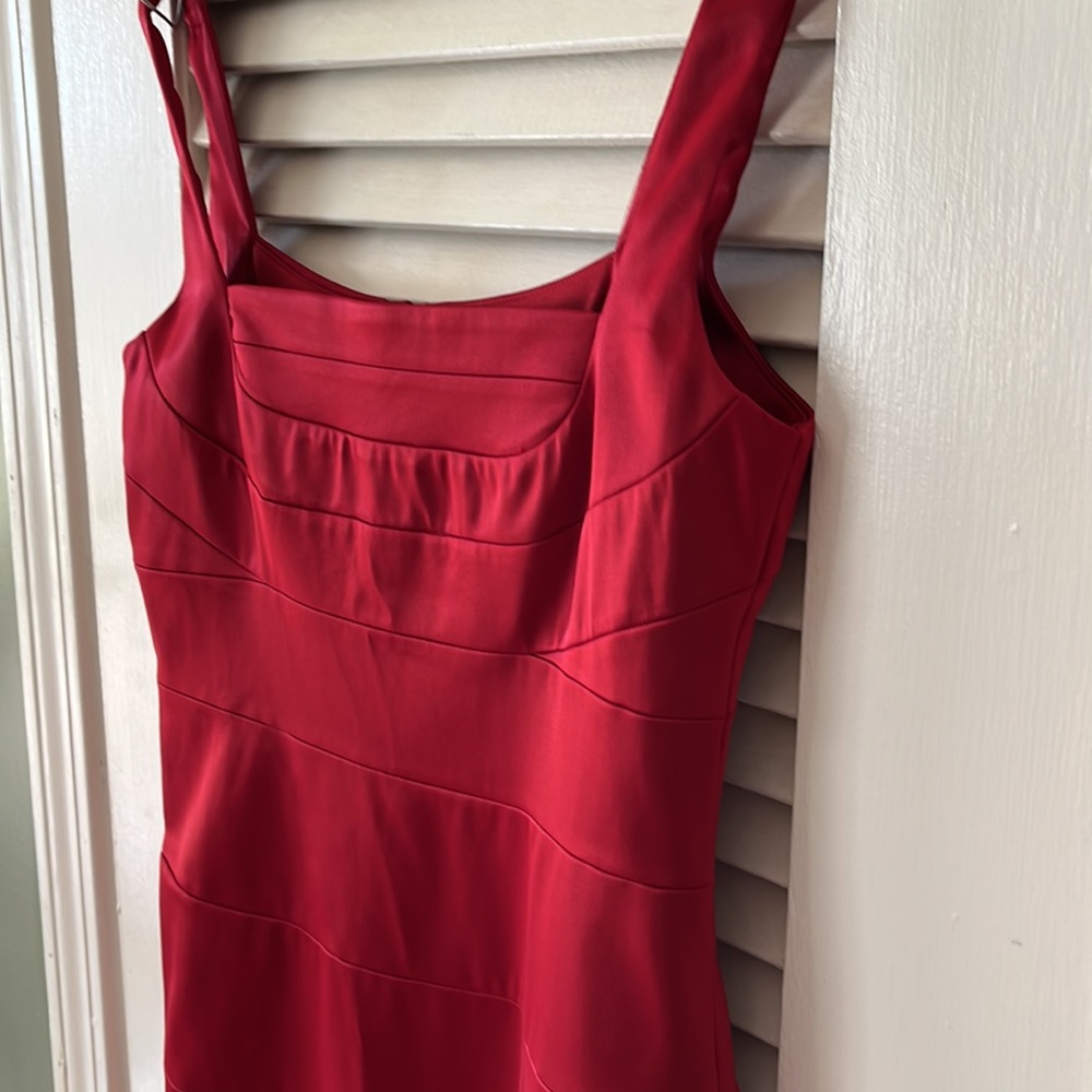 Red Burgundy Formal Cocktail Dress by Dress Barn - Size 4